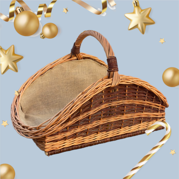 Bukora® Holzkorb mit Jute – Bild 3