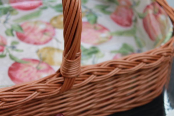 Bukora® Weidentablett mit Futter – Apfel & Birne Design – Bild 7