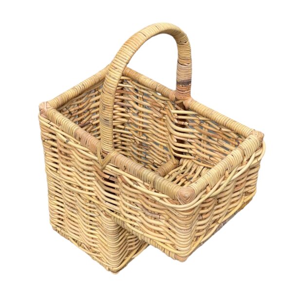 Bukora® Treppenkorb aus Rattan in Naturrohr – Handgeflochten & Stabil – Bild 8