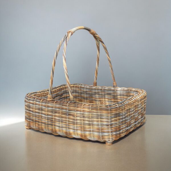 Bukora® Tablett aus Rattan geflochten in Farbe Zebra – Bild 5