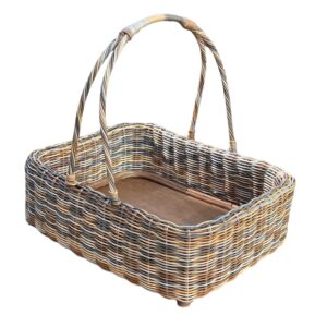 Bukora® Tablett aus Rattan geflochten in Farbe Zebra